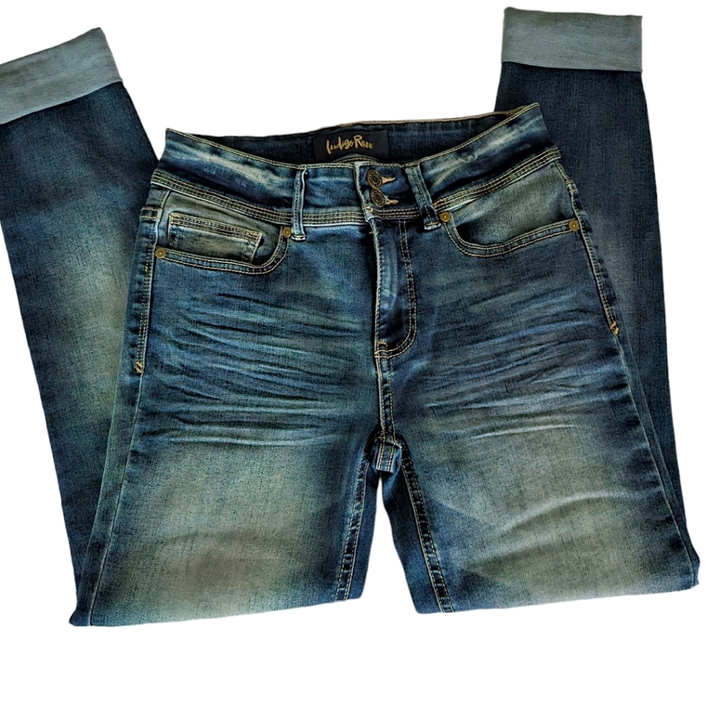 Indigo Rein Junior's skinny jeans. Size 7